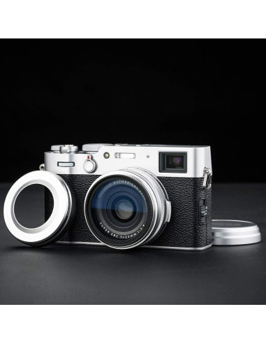 Parasol de Metal JJC con Anillo Adaptador 49mm para Fujifilm X100