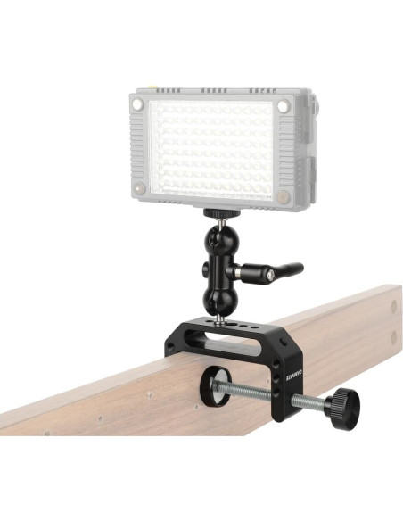 Abrazadera C CAMVATE con Mano de Bola Mini 1/4"-20