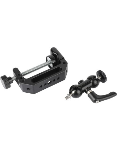 Abrazadera C CAMVATE con Mano de Bola Mini 1/4"-20