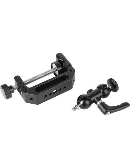 Abrazadera C CAMVATE con Mano de Bola Mini 1/4"-20