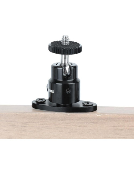 Cabezal Esférico Mini CAMVATE 1/4"-20 para Montaje en Techo