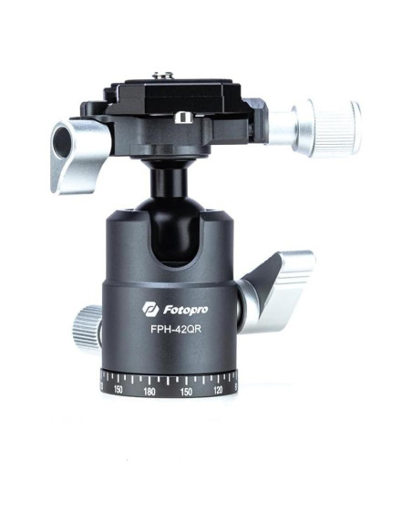 Cabezal de Bola Fotopro FPH-42QR 25mm 360 para Trípode
