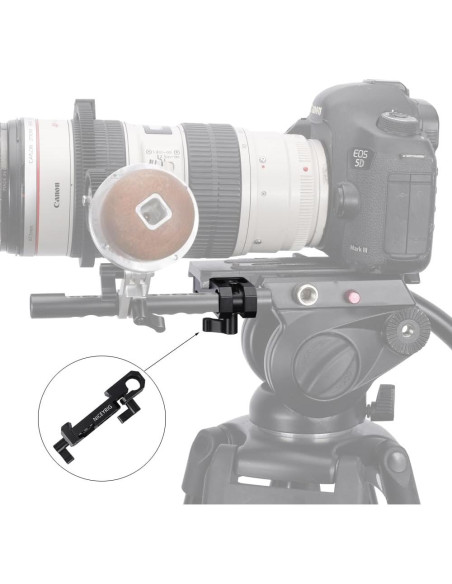 Abrazadera de Riel NICEYRIG para Estabilizadores DJI y Manfrotto
