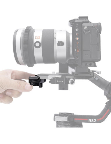 Abrazadera de Riel NICEYRIG para Estabilizadores DJI y Manfrotto