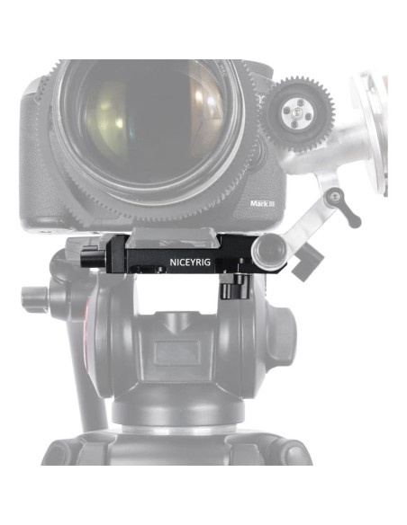 Abrazadera de Riel NICEYRIG para Estabilizadores DJI y Manfrotto