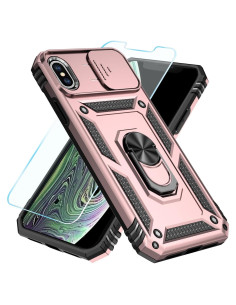 Funda SunStory para iPhone X/XS con Protector de Pantalla HD