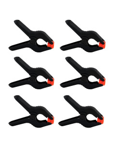 Abrazaderas de Muselina Cheaplights 11.43 cm Paquete de 6