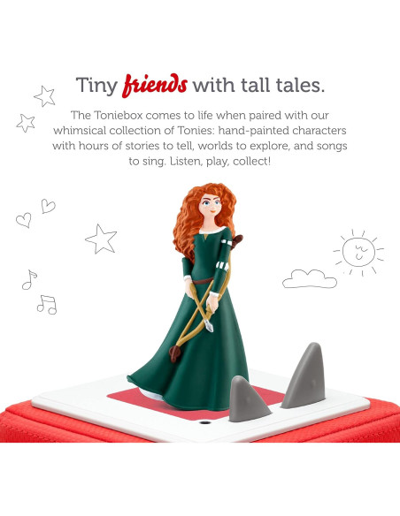 Figurita de Audio Tonies Merida Disney Valiente 30 min Figurita de Audio Tonies Merida Disney Valiente 30 min