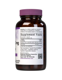 Vitamina C 1000 mg Bluebonnet con Rosa Mosqueta 180 Cápsulas 2