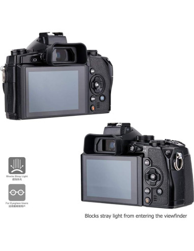 Copa ocular de silicona para visor Olympus OM-D E-M1 Mark III II