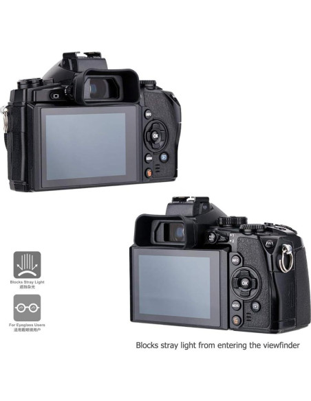 Copa ocular de silicona para visor Olympus OM-D E-M1 Mark III II