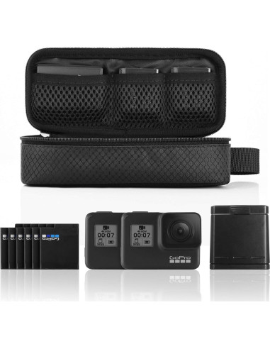 Estuche de Almacenamiento para Baterías GoPro TXEsign 17cm