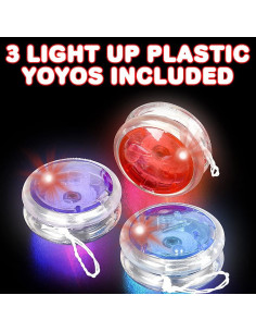 Set de 3 Yoyos Iluminados ArtCreativity para Niños 2