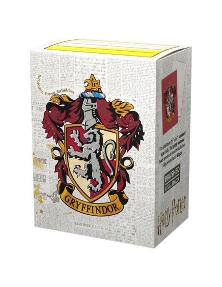 Fundas de Cartas Harry Potter Gryffindor 100 CT - Arcane Tinmen