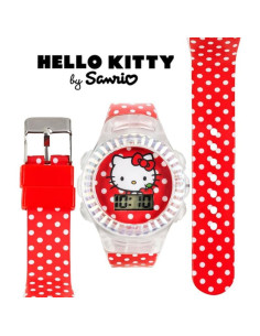 Reloj LCD Hello Kitty Accutime para Niñas - Correa Ajustable 2