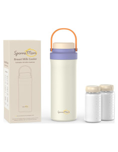 Enfriador de Leche Materna SporraMom 1.5L Portátil Púrpura