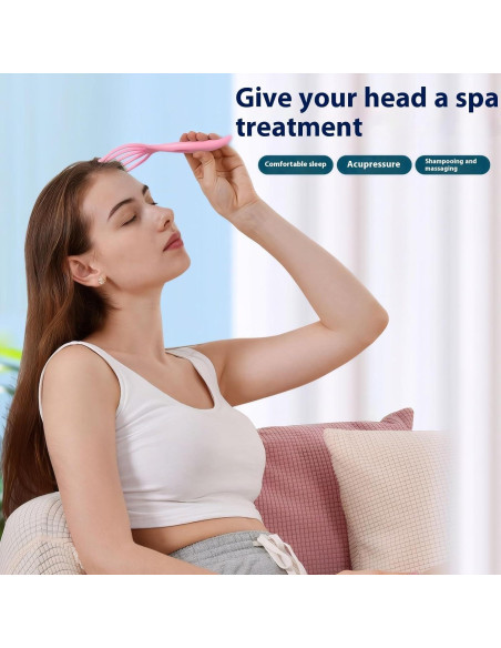 Juego de Masajeador de Cuero Cabelludo Inoostar - Gua Sha Relax Juego de Masajeador de Cuero Cabelludo Inoostar - Gua Sha Relax