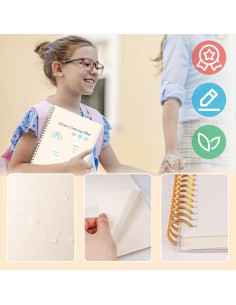 Libro de Pegatinas Koogel A5 50 Hojas Papel Liberación 2