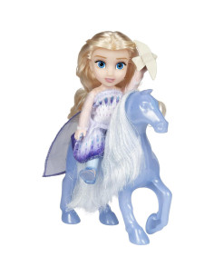 Muñeca Petite Elsa Reina de Nieve con Water Nokk - Disney 2