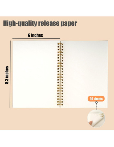 Libro de Pegatinas Koogel A5 50 Hojas Papel Liberación