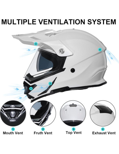 Casco Integral TRIANGLE AH609 para Motocicleta Adulto