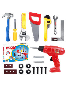 Juego de Herramientas para Niños YICORO 20 PZS Educativo