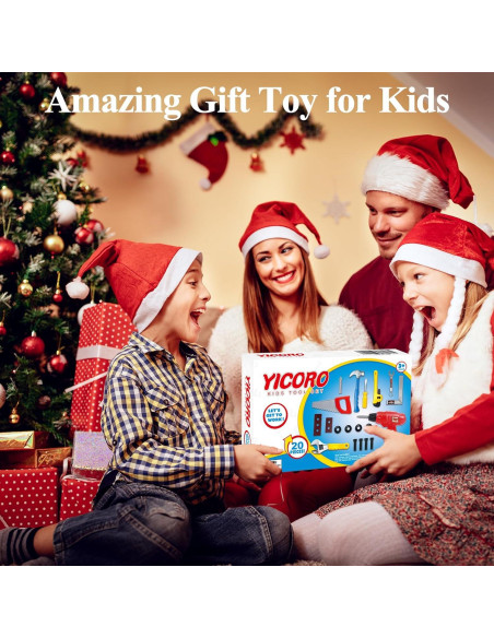 Juego de Herramientas para Niños YICORO 20 PZS Educativo