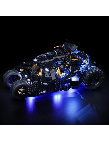 Kit de Iluminación LED BRIKSMAX para Batmóvil LEGO 76240
