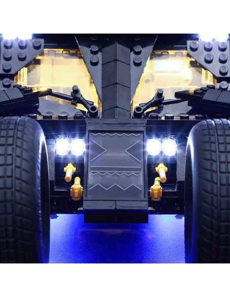 Kit de Iluminación LED BRIKSMAX para Batmóvil LEGO 76240