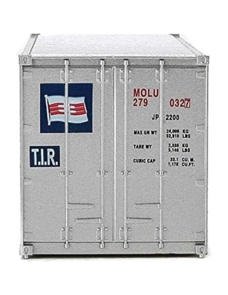 Contenedor Corrugado 20' HO Walthers Mitsui OSK Lines Contenedor Corrugado 20' HO Walthers Mitsui OSK Lines