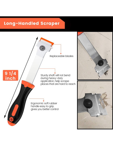 Raspador de Cuchilla DEKEones 2 PCS con 30 Cuchillas