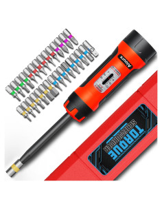 Juego de destornilladores de par Aiourx 2-30 Nm 32 piezas