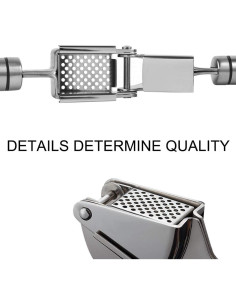 Prensa de Ajo Sunkuka Acero Inoxidable Ergonómica 0.28 kg 2