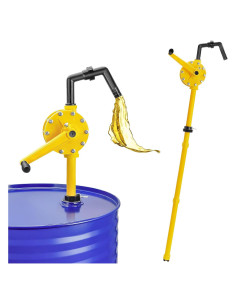 Bomba de Tambor Manual TALFIT 55 Galones 10 GPM Químicos