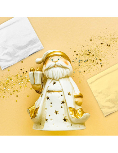 120 Hojas de Foil Colorido Xthrotsenk 8x8.5 cm para Manualidades