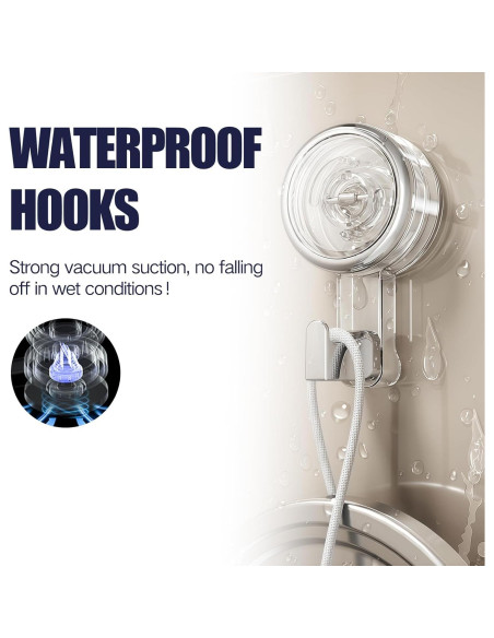 Ganchos de Ventosa Coastacloud 2 Piezas Alta Resistencia