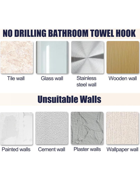 Ganchos de Ventosa Coastacloud 2 Piezas Alta Resistencia