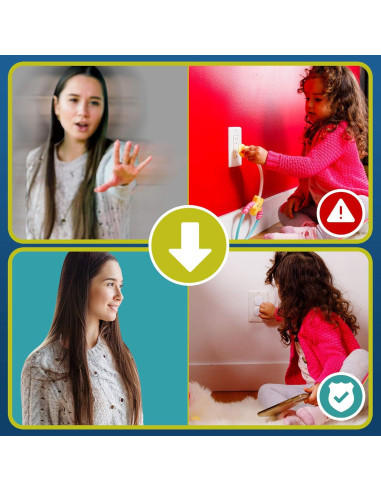 Cubiertas de Enchufes Wappa Baby 32 Unidades Seguridad Niños