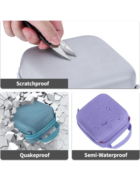 Funda de Almacenamiento Lebakort para Cámara Fujifilm Mini 12/11 Verde Menta