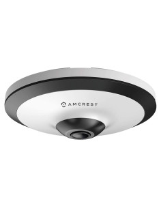 Cámara IP PoE Amcrest Ojo de Pez 5MP 360 Blanco