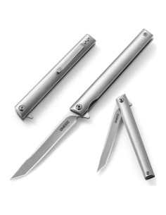 Cuchillo Plegable Omesio M390 Tanto 8.81 cm Acero Inoxidable