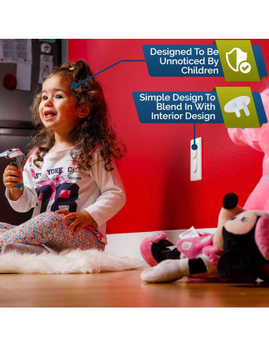 Cubiertas de Enchufes Wappa Baby 32 Unidades Seguridad Niños