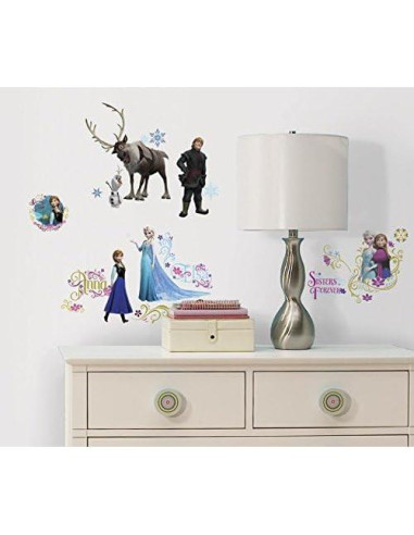 Adhesivos de Pared RoomMates Frozen 36 Piezas Multicolor