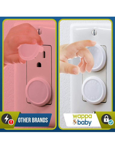 Cubiertas de Enchufes Wappa Baby 32 Unidades Seguridad Niños