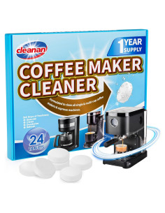 Limpiador de Cafeteras Cleanan - Tabletas Desincrustantes 24 Unidades