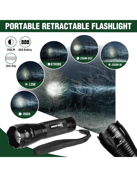 Juego de Herramientas de Camping Mossy Oak - 15 Piezas