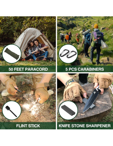 Juego de Herramientas de Camping Mossy Oak - 15 Piezas