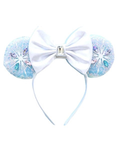 Orejas de Minnie CLGIFT Florales y Brillantes - Frozen