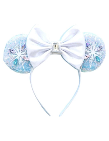 Orejas de Minnie CLGIFT Florales y Brillantes - Frozen