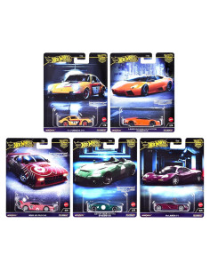 Hot Wheels Car Culture 2024 Conjunto 5 Vehículos Diecast